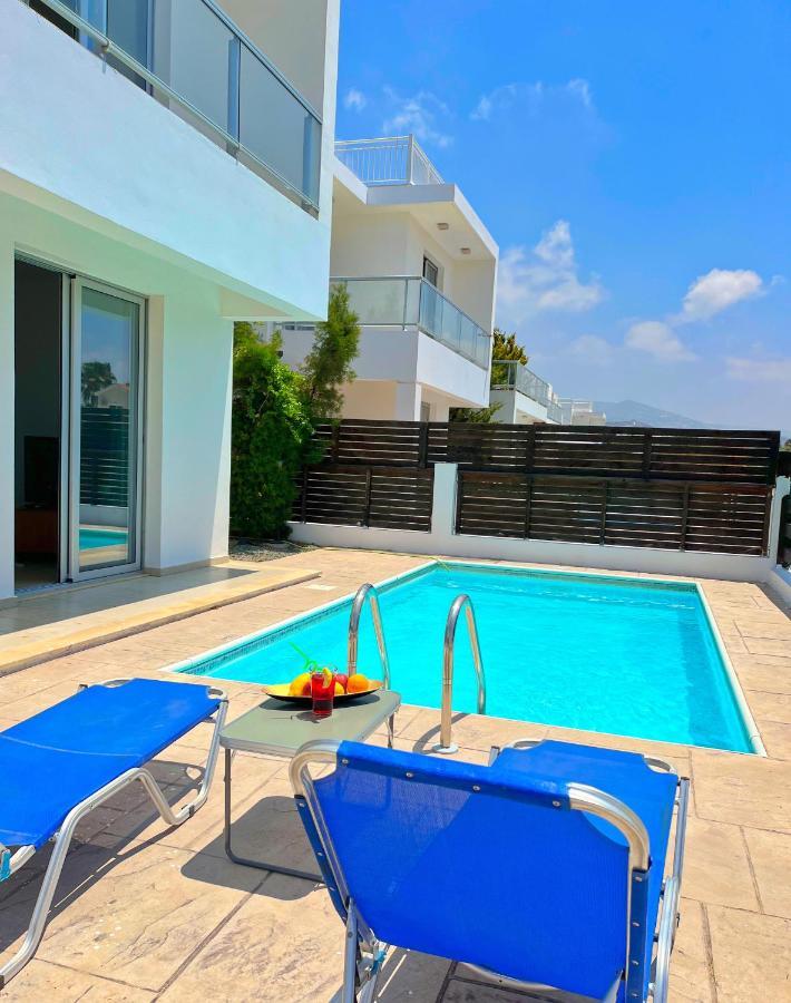 3 Bedroom Coral Bay Beach Seaview Villa I Private Pool Peyia Exterior foto