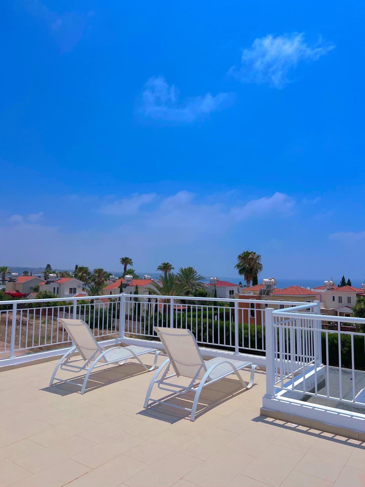 3 Bedroom Coral Bay Beach Seaview Villa I Private Pool Peyia Exterior foto